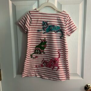 Mini Boden short sleeve tunic top